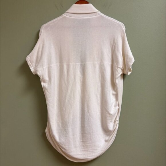 Alice + Olivia Women Cardigan Sweater Size *XS Ivory Lightweight High Low Lined - Picture 5 of 10